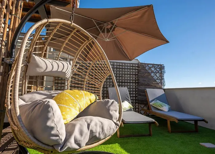 Apartamento Con Espaciosa Terraza Y Vistas Al Mar * Santa Cruz de Tenerife